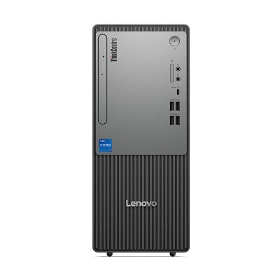 מחשב מותג נייח אינטל דור 14 קורא כרטיסים לנובו Lenovo 12UD003FIV ThinkCentre neo 50t Gen5 Intel Core i7-14700 20 Cores 33MB Cache 5.4GHz 260W PSU 16GB DDR5 512GB NVMe VGA HDMI DP WiFi Bluetooth Card Reader DVD+/-RW Free Dos